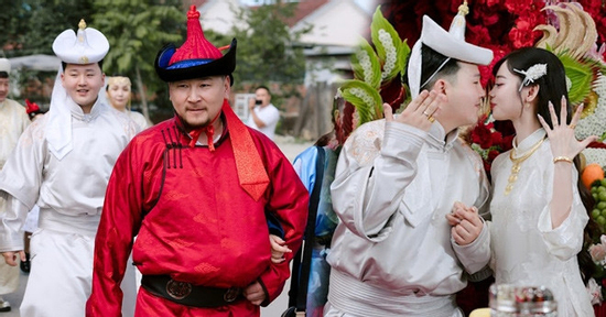 Cô gái Khánh Hòa lấy chồng Mông Cổ, nhà trai đem 6 tráp ‘lạ lùng’ đến hỏi cưới