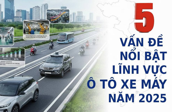 Nhìn lại 5 vấn đề nổi bật ngành ô tô xe máy Việt Nam năm 2025