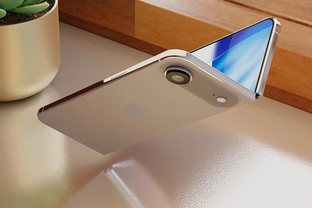 apple nghien cuu dien thoai gap trung quoc de phat trien iphone fold hinh anh 1