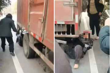 Ông lão 70 tuổi bị cuốn vào gầm xe, hành động của tài xế phía sau được ca ngợi