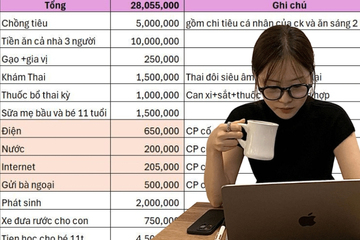 Vợ nghỉ việc, lương chồng không nuôi nổi 3 người, còn tiêu vặt 5 triệu/tháng