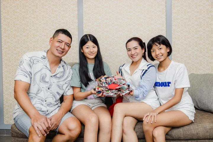 Tổ ấm hạnh phúc của nam diễn viên.