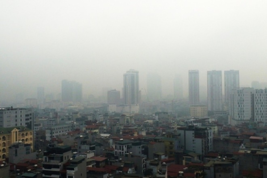 Nhiều tỉnh thành miền Bắc ô nhiễm không khí ở mức 'rất xấu'