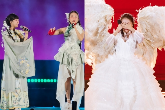 Phương Mỹ Chi khóc nấc, được bạn thân là ca sĩ Trung Quốc tặng ngôi sao riêng