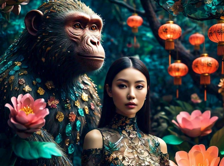 Người tuổi Thân năm 2026 nên cảnh giác cao độ. Ảnh: XHS