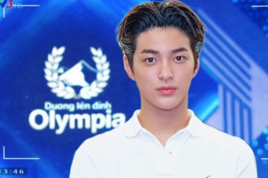 'Thí sinh Olympia' điển trai như idol Hàn gây bão