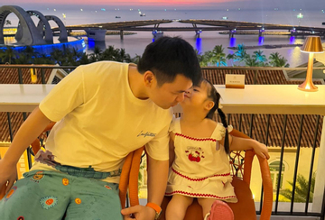 Chồng doanh nhân của Đỗ Mỹ Linh khoe khoảnh khắc con gái cực đáng yêu