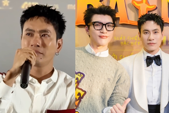 Kiều Minh Tuấn khóc nấc khi nói về cha, dàn cast 2 ngày 1 đêm làm 'náo loạn' thảm đỏ