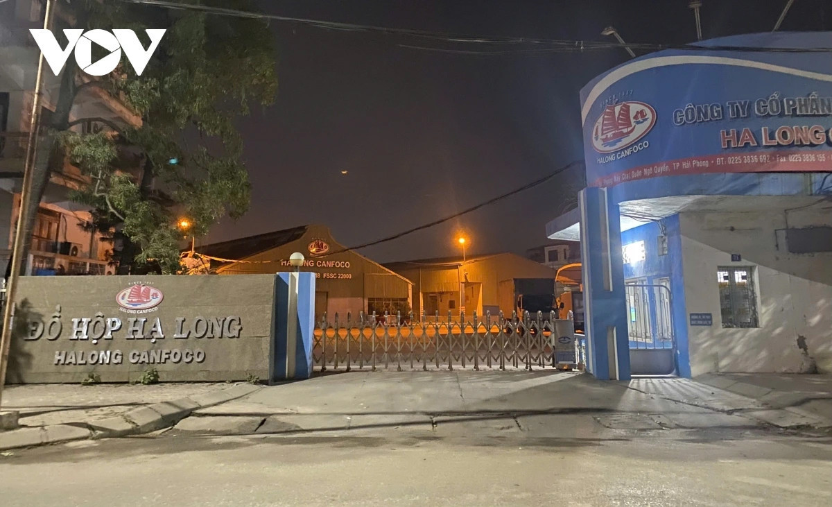 Trụ sở Công ty Cổ phần Đồ hộp Hạ Long.