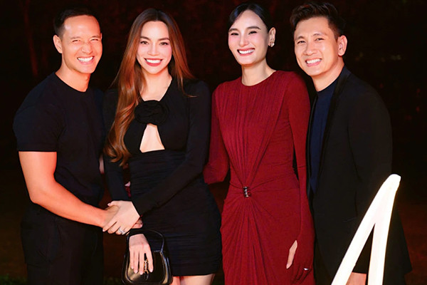 Vợ chồng Hồ Ngọc Hà - Kim Lý chúc mừng 11 năm ngày cưới của Lê Thúy - Ảnh 2.