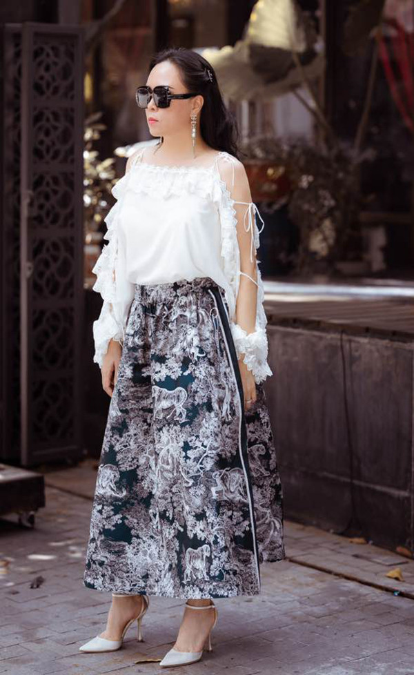 Phượng Chanel đời thực diện đồ 'hack' tuổi nhờ siết cân hiệu quả- Ảnh 7.