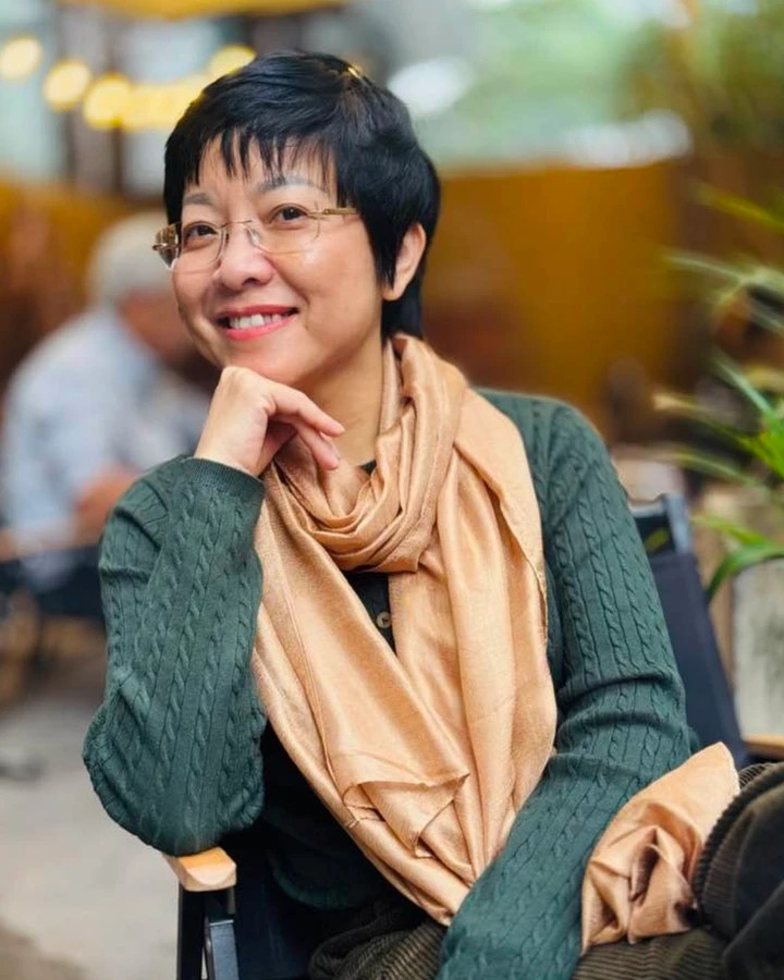 MC Thảo Vân hài lòng với cuộc sống hiện tại.