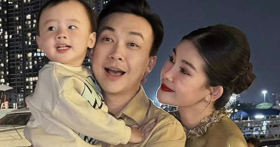 Con trai Lê Âu Ngân Anh trong ngày đặc biệt của mẹ