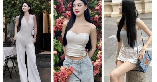 Phong cách đời thường của người đẹp quê Đăk Lăk đang được 'đẩy thuyền' với cầu thủ Đình Bắc