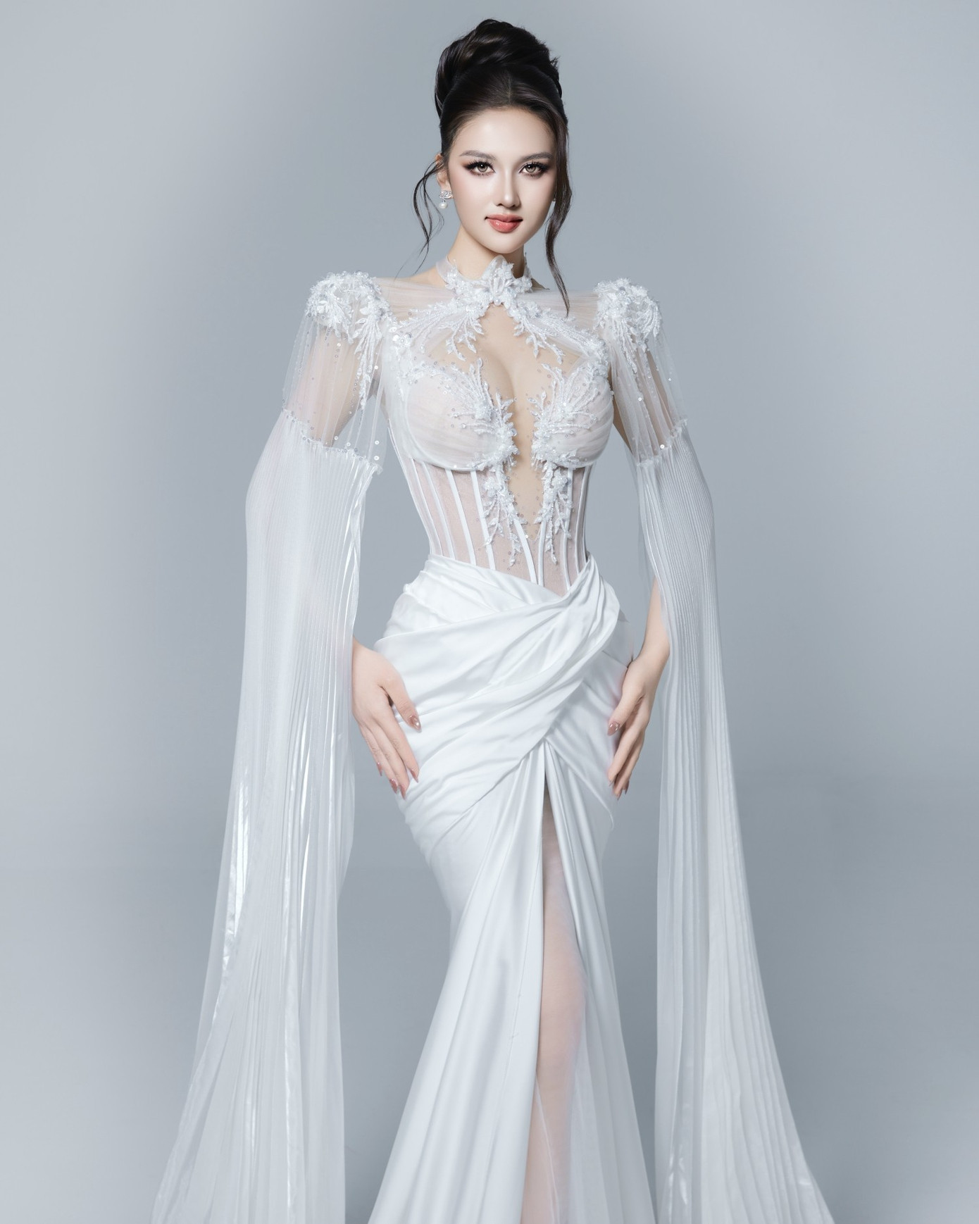 Thu Ngân nhận sash Việt Nam, khởi động hành trình tại Miss Intercontinental 2026 - Ảnh 3.