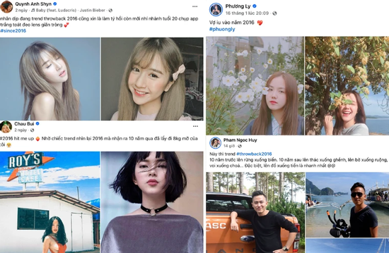 Vì sao trend 'nhìn lại 2016' gây sốt mạng những ngày qua?