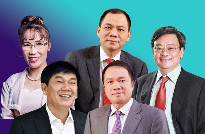 Tài sản các tỷ phú Việt tăng mạnh trong năm 2025.