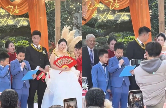 Clip cháu cô dâu chúc mừng dì 'gỡ bom thành công' thu hút 10,5 triệu lượt xem