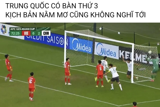 U23 Việt Nam thua đậm U23 Trung Quốc: Dân mạng 'vụn vỡ, buồn không nói nên lời'