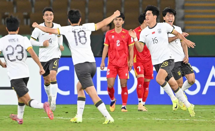 U23 Trung Quốc thể hiện bộ mặt hoàn toàn khác ở trận bán kết với U23 Việt Nam - Ảnh: AFC