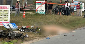 Xe tải tông liên hoàn xe đạp điện ở Huế, 2 người tử vong