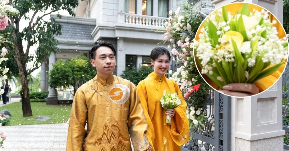 Gallery - Bó hoa cưới cực phẩm của nàng dâu hào môn Phương Nhi