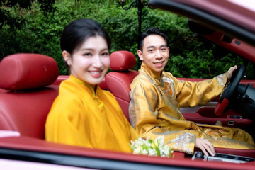 Cận cảnh dàn siêu xe độc bản trong đám cưới của con trai tỷ phú Phạm Nhật Vượng