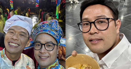 NSƯT quê Hưng Yên 'ăn cơm vội vã', thức khuya dậy sớm 'chạy' Gala Cười 2026