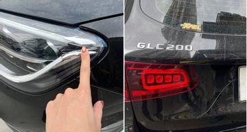 Vụ cào xước xe Mercedes GLC 200 đỗ trước cửa: Bực một phút, 'bóc lịch' như chơi