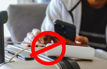 Thêm nhiều hãng hàng không cấm dùng sạc dự phòng trên máy bay từ 26/1