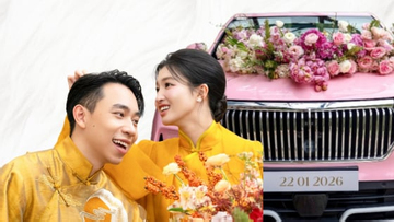 Ngắm dàn xe độc bản, sản xuất riêng cho lễ cưới Á hậu Phương Nhi - Minh Hoàng