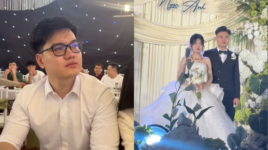Anh trai chảy nước mắt khi em gái lấy chồng khiến dân mạng xúc động