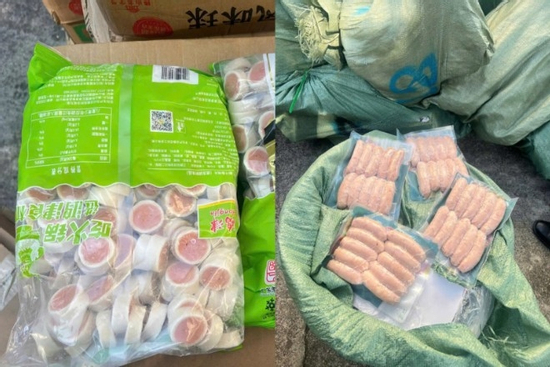 Bắt “ông trùm” chuyên thu mua thực phẩm đóng gói trôi nổi ở Quảng Ninh: 3.790 kg xúc xích, chả mực, tôm hùm, ốc đỏ chờ tuồn ra thị trường Tết