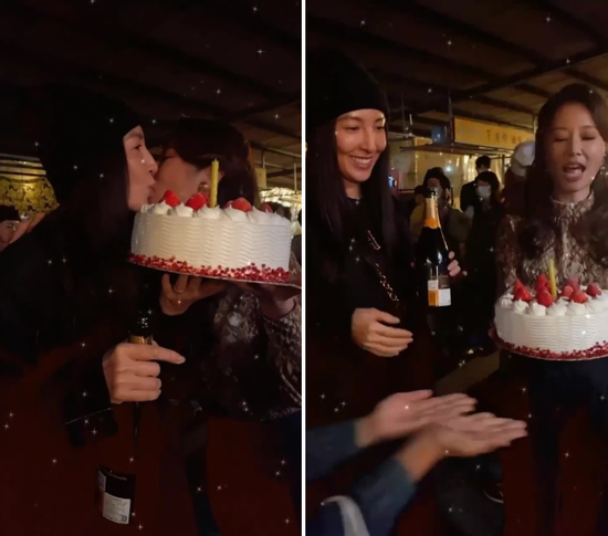 Lâm Tâm Như đón sinh nhật tuổi 50, bất ngờ hôn môi người cùng giới