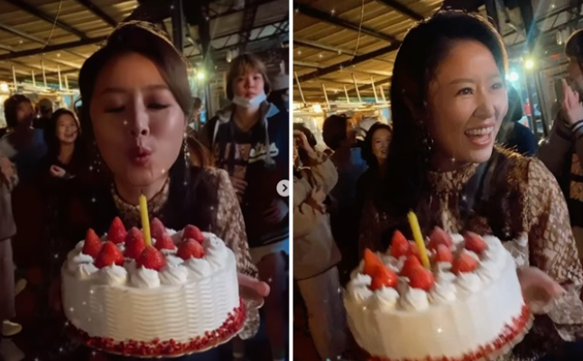 Lâm Tâm Như Đón Sinh Nhật Tuổi 50, Bất Ngờ Hôn Môi Người Cùng Giới - Ảnh 2