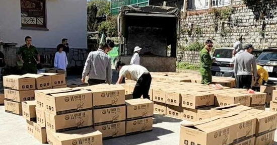 Phá đường dây trộn đậu nành, hương liệu làm cà phê bán ra thị trường