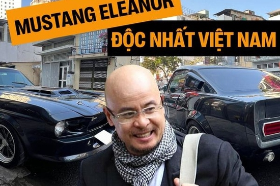 Ông Đặng Lê Nguyên Vũ ‘mở bát’ năm 2026 bằng Ford Mustang Shelby GT500 bản độ độc nhất Việt Nam từng xuất hiện trong phim