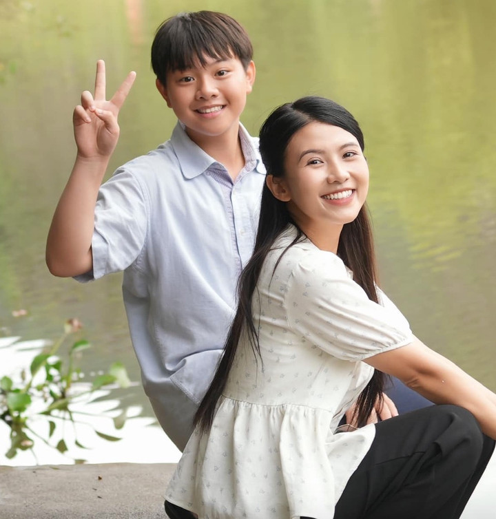 Vẻ ngọt ngào của diễn viên sinh năm 2001 đóng cùng lúc 2 phim giờ vàng VTV - Ảnh 5.