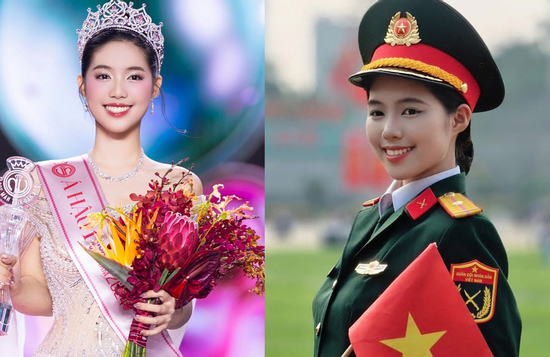 Dân mạng tìm kiếm thông tin Á hậu xinh đẹp có khoảnh khắc gây sốt cùng Đình Bắc