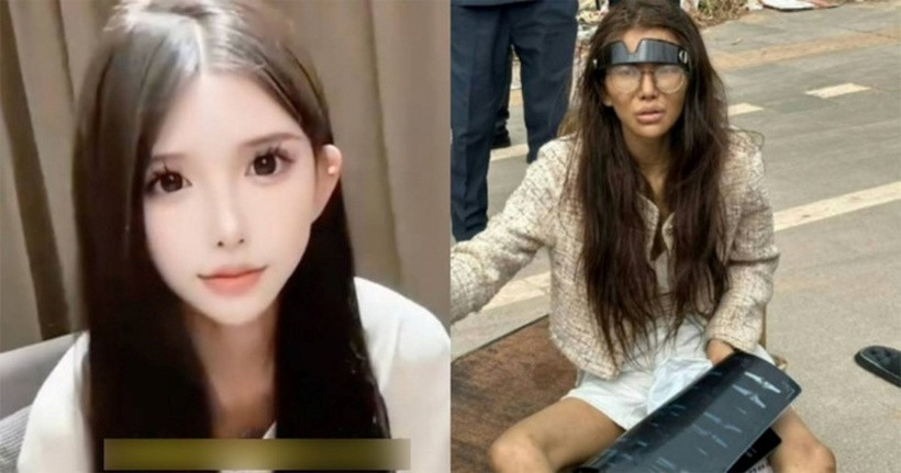 Cô được cho là bị bạn trai lừa bán sang Campuchia. Ảnh: Sohu.