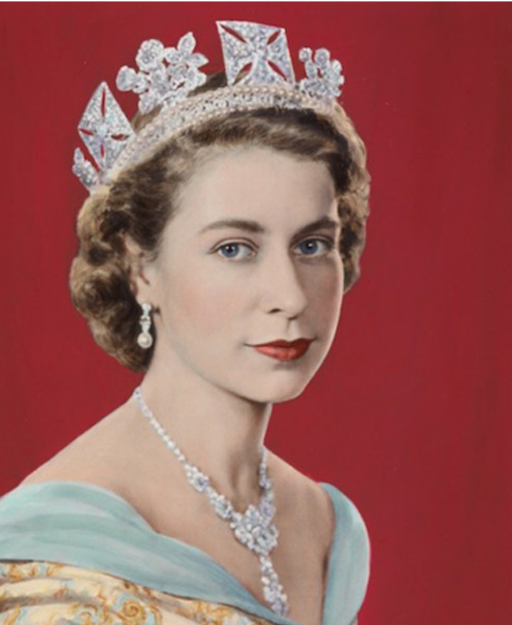 Nữ hoàng Elizabeth II, trị vì lâu nhất trong lịch sử Vương quốc Anh với hơn 70 năm trên ngai vàng.