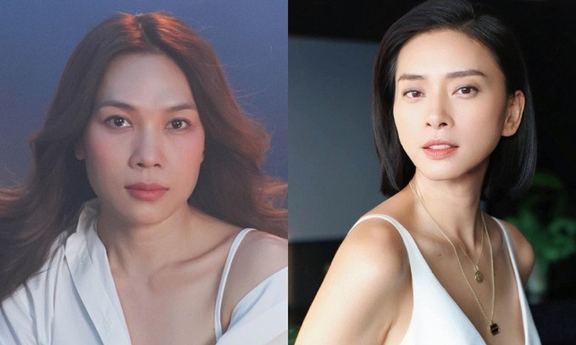 Ca sĩ Mỹ Tâm (trái) và diễn viên Ngô Thanh Vân. Ảnh:&nbsp;Nhân vật cung cấp