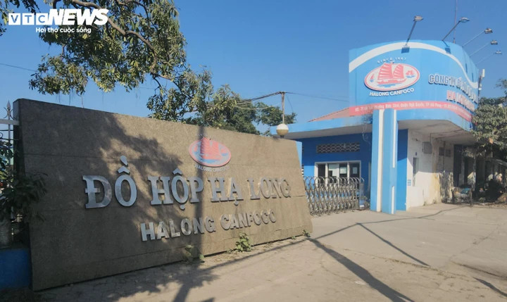Trụ sở Công ty Cổ phần Đồ hộp Hạ Long trên đường Lê Lai (Hải Phòng).