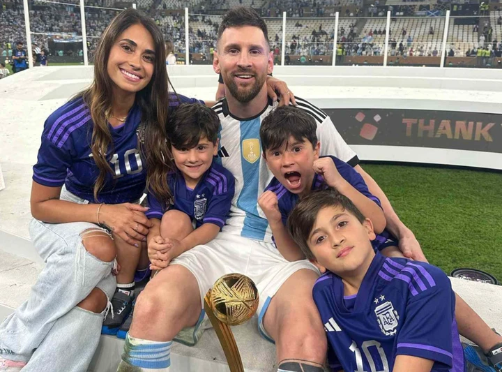 Gia đình luôn là điểm tựa lớn nhất trong sự nghiệp và cuộc sống của Messi.