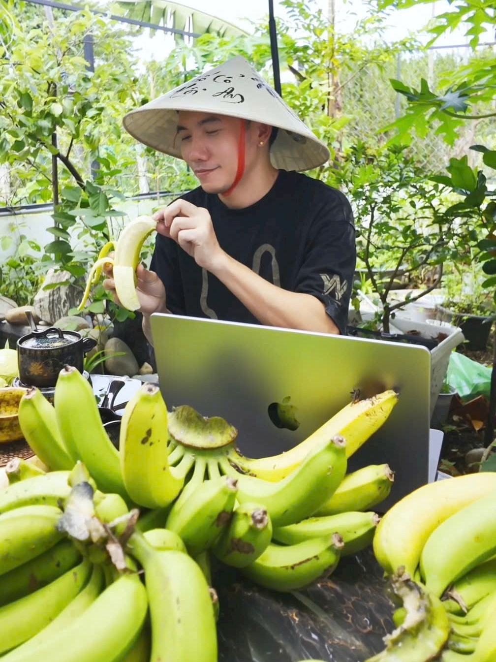 Tổ ấm hạnh phúc của ca sĩ Phạm Trưởng với vườn cây trĩu quả trong nhà phố - Ảnh 8.