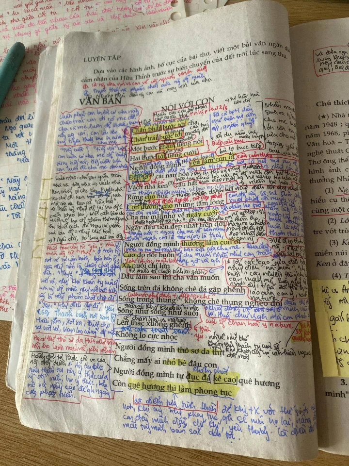 Trang sách cũ ngập tràn chữ làm dân mạng xúc động nhớ thời học sinh - 1