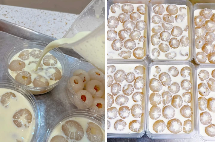 Mùa hè năm nay, món khúc bạch vải thiều “làm mưa làm gió” trên các nền tảng mạng xã hội.