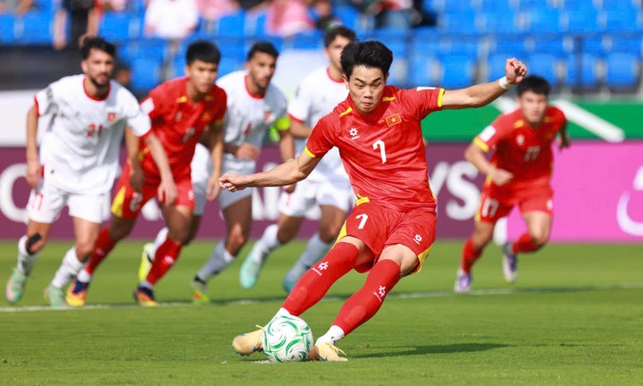 U23 Việt Nam thắng U23 Jordan ở trận ra quân.