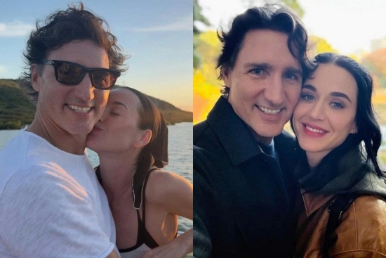 Katy Perry đăng ảnh tình tứ bên cựu Thủ tướng Canada