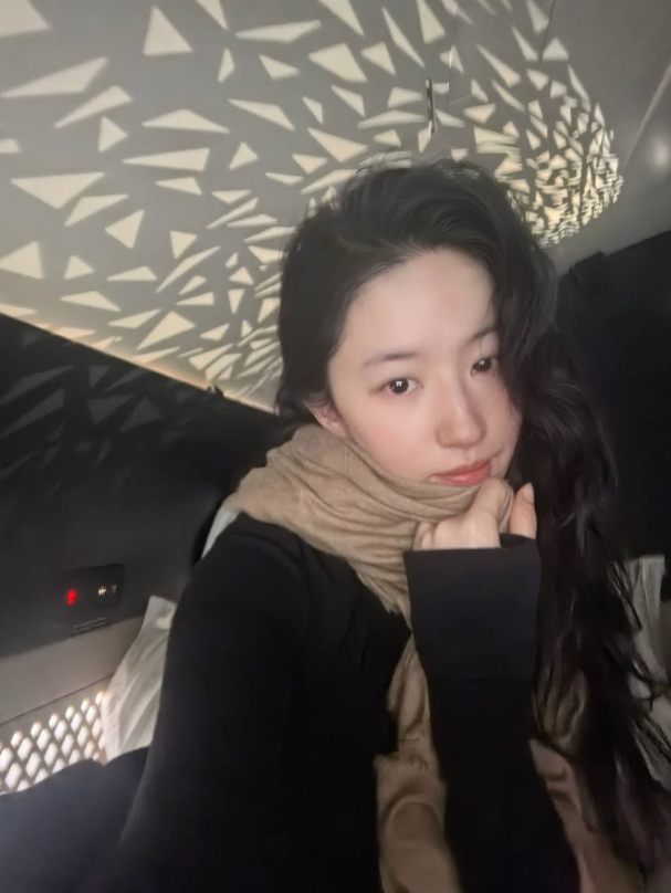 Lưu Diệc Phi 'gây bão' cõi mạng với loạt ảnh để mặc mộc - Ảnh 3